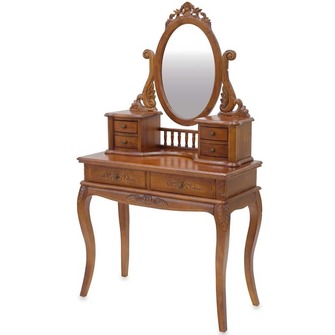 Rustikálny stolík so zrkadlom Johanson