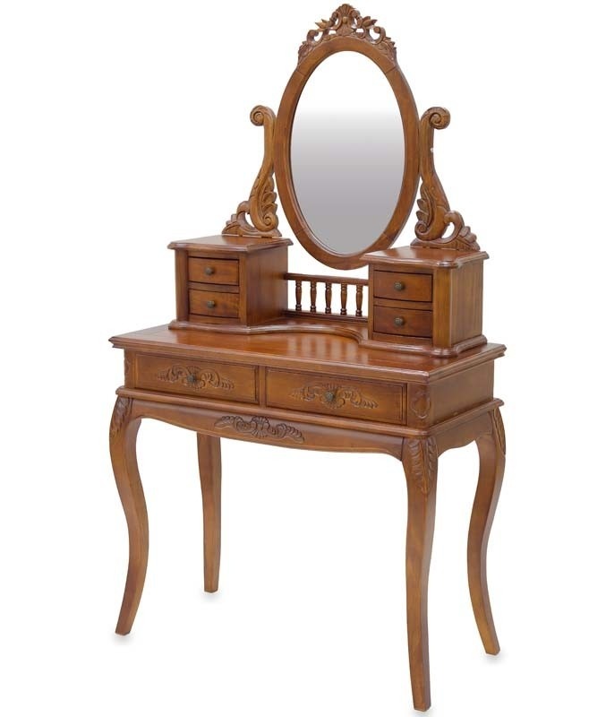 Rustikálny stolík so zrkadlom Johanson